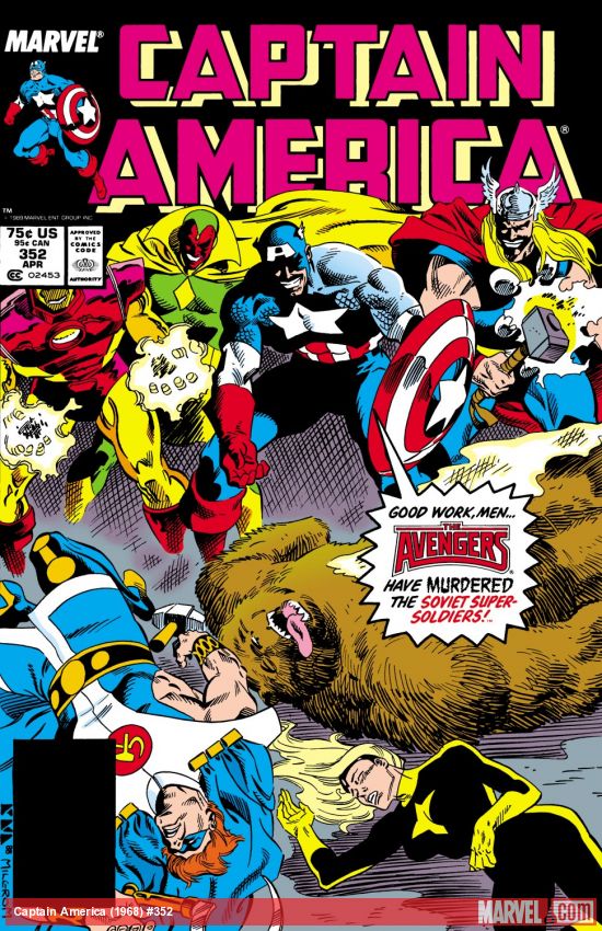 Captain America (1968) #352