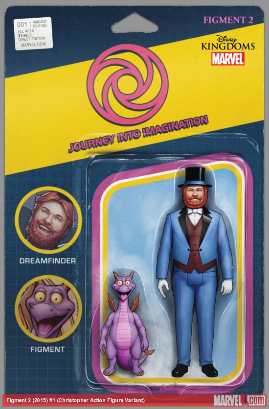 Figment 2 (2015) #1 (Christopher Action Figure Variant)