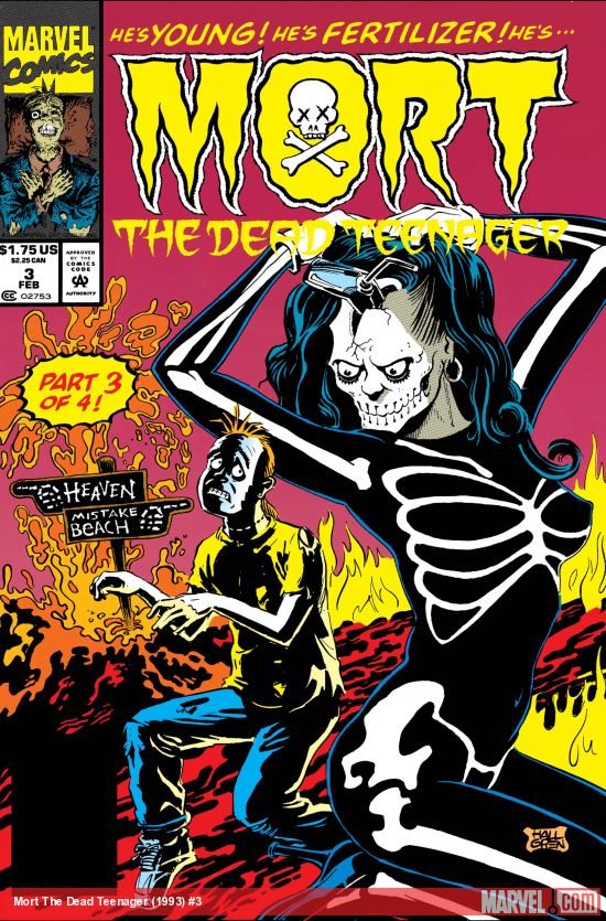 Mort The Dead Teenager (1993) #3