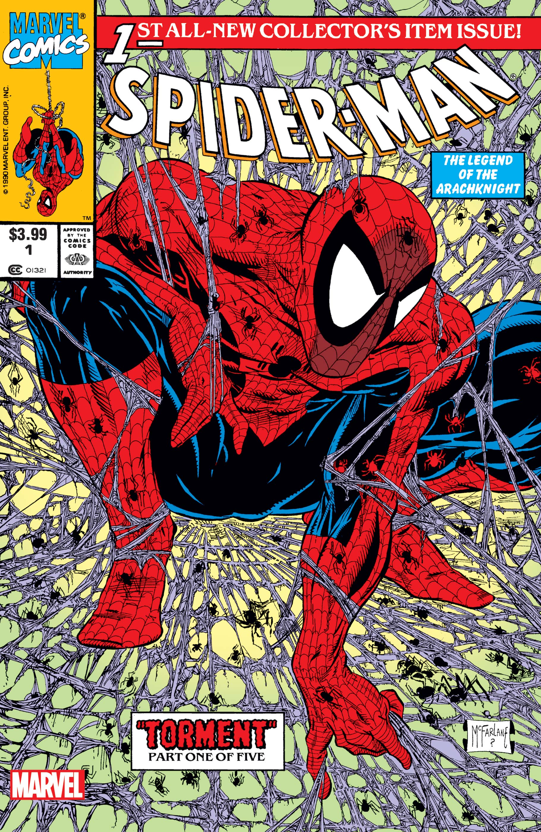 1990 spiderman comic