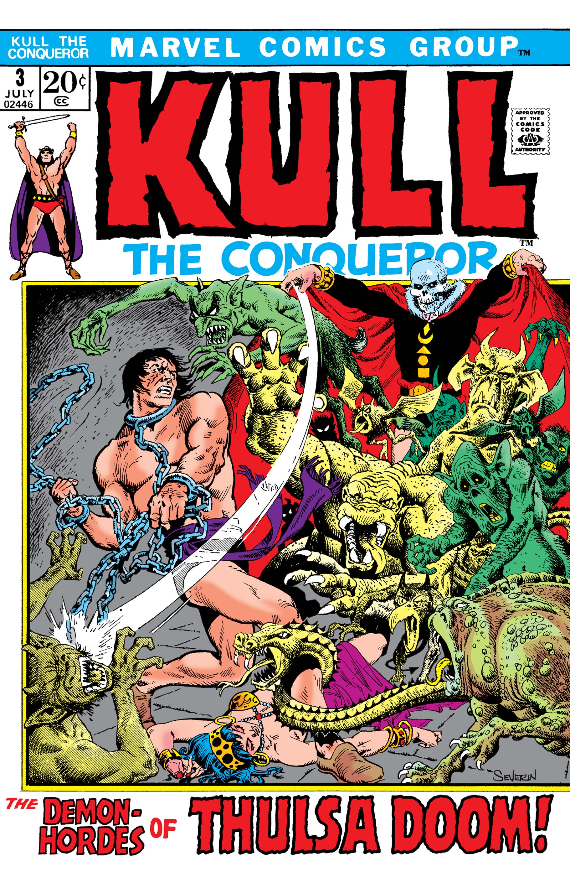 Kull the Conqueror (1971) #3