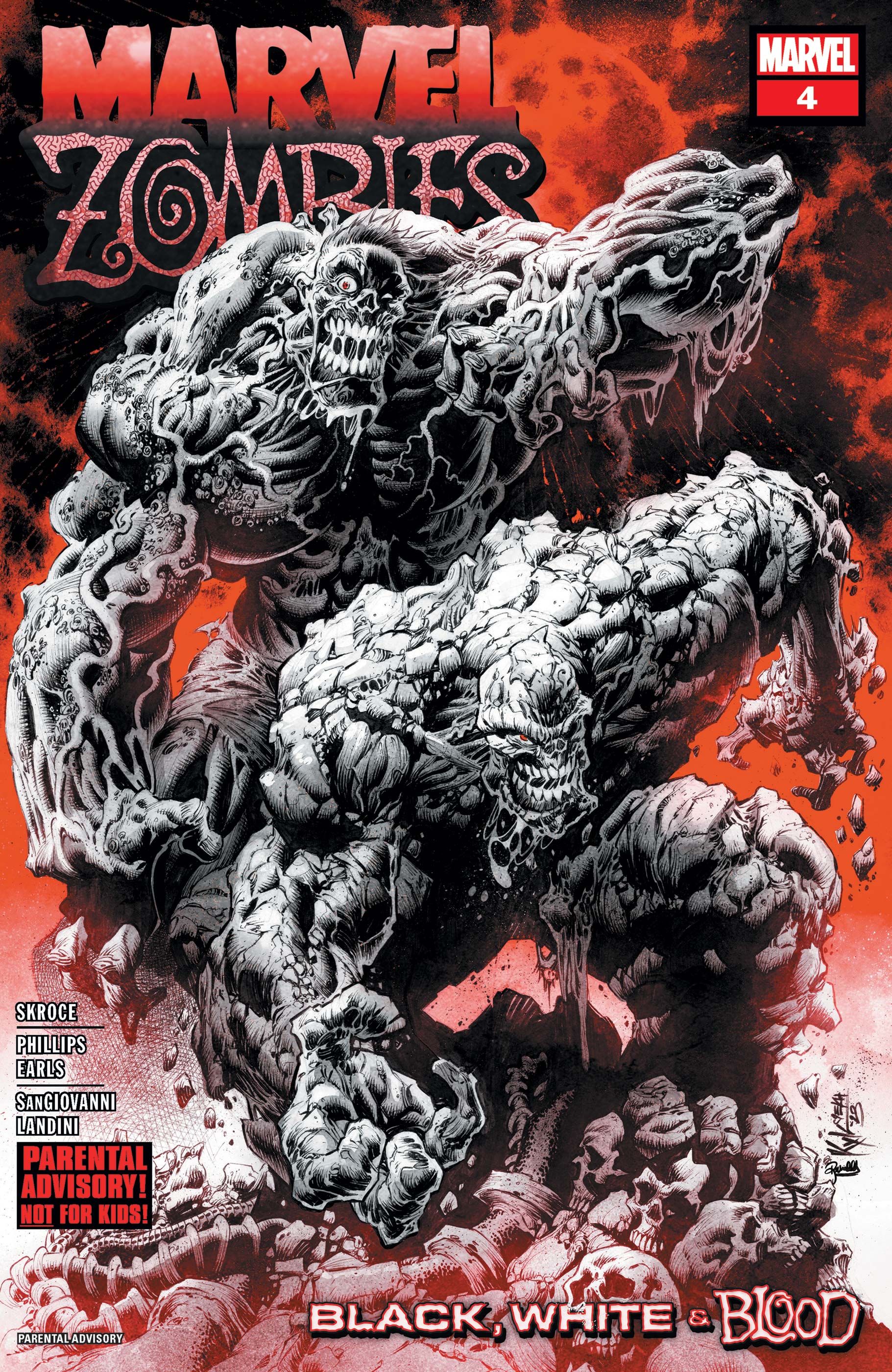 Marvel Zombies: Black, White & Blood (2023) #4