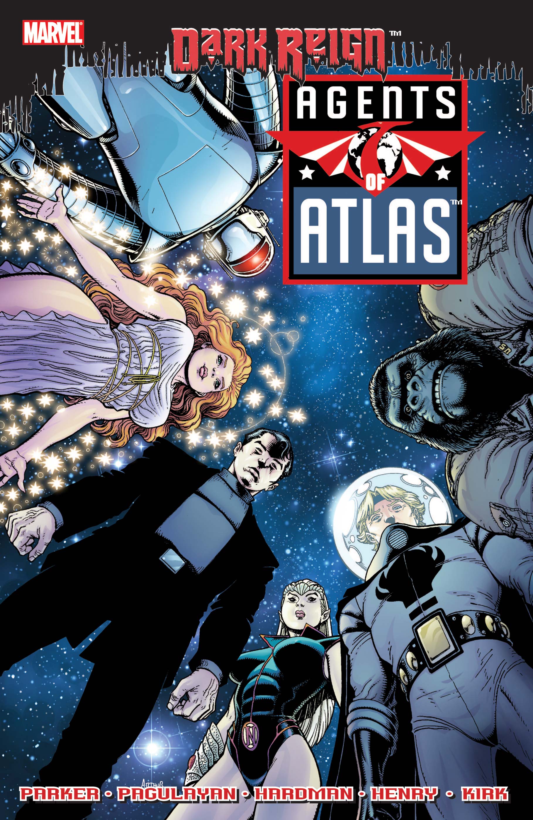 Agents of Atlas: Dark Reign (Hardcover)