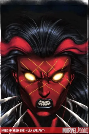 Hulk (2008) #14 (RED SHE-HULK VARIANT)