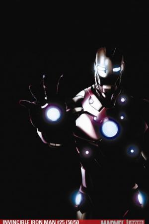 Invincible Iron Man (2008) #25 (50/50 VARIANT)
