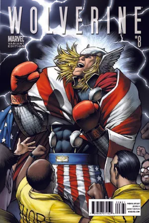 Wolverine (2010) #8 (THOR HOLLYWOOD VARIANT)