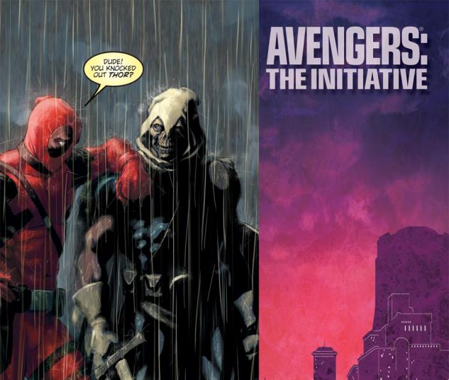 Avengers: The Initiative (2007) #33, Deadpool Variant