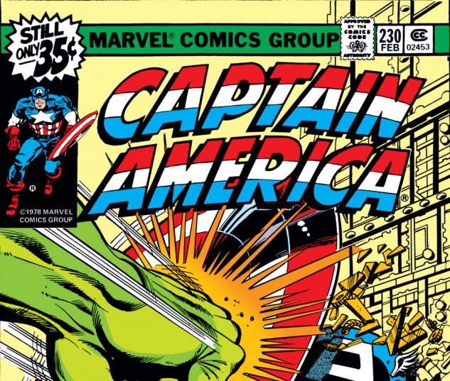 Captain America (1968) #230 Cover