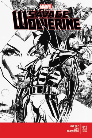 Savage Wolverine (2013) #12 (Jimenez Inked Variant)