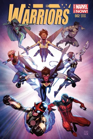 New Warriors (2014) #2 (Molina Variant)