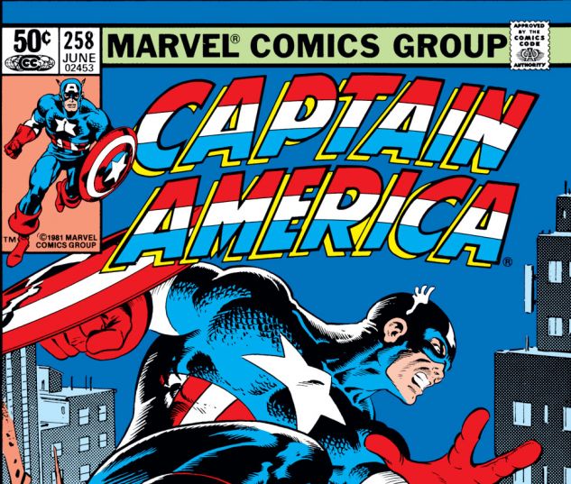 Captain America (1968) #258 Cover