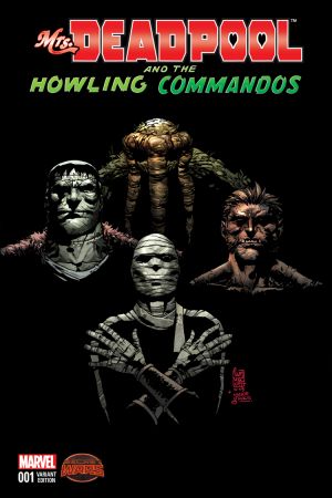 Mrs. Deadpool and the Howling Commandos #1  (CAMUNCOLI HOWLING VARIANT)