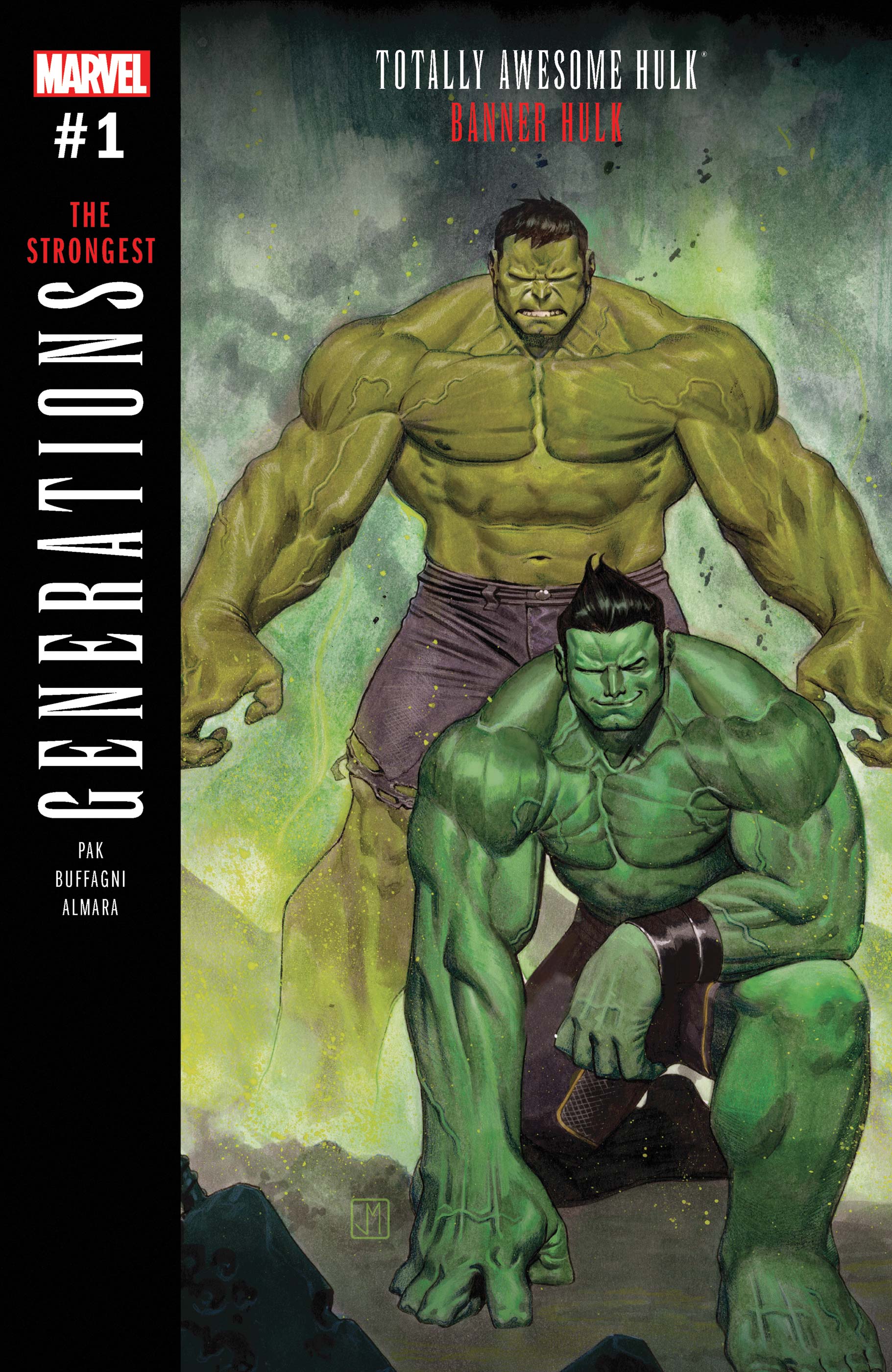 Generations: Banner Hulk & The Totally Awesome Hulk (2017) #1