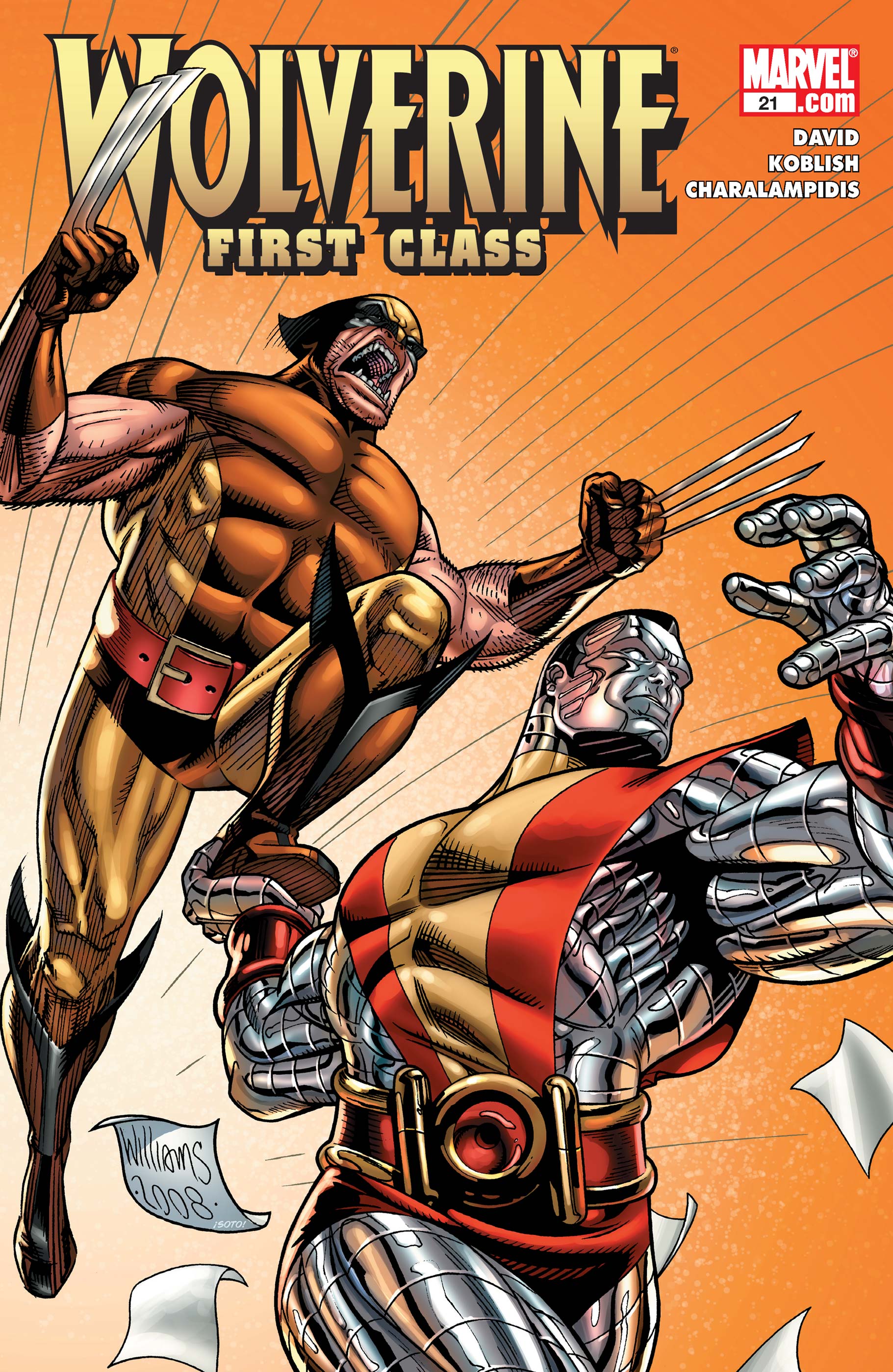 Wolverine: First Class (2008) #21