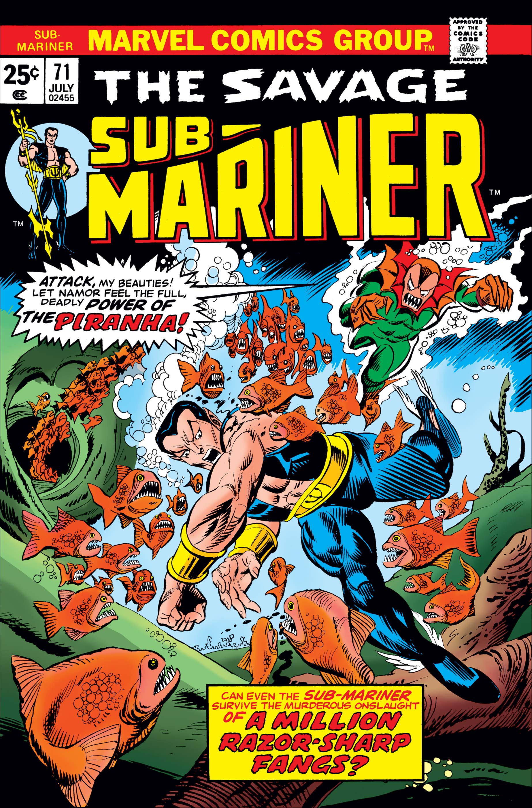 Sub-Mariner (1968) #71
