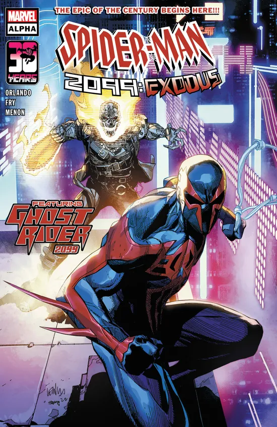 ラフルル、アルファディオス、ペルフェクト Spider-Man 2099: Exodus Alpha (2022) #1 | Comic Issues | Marvel