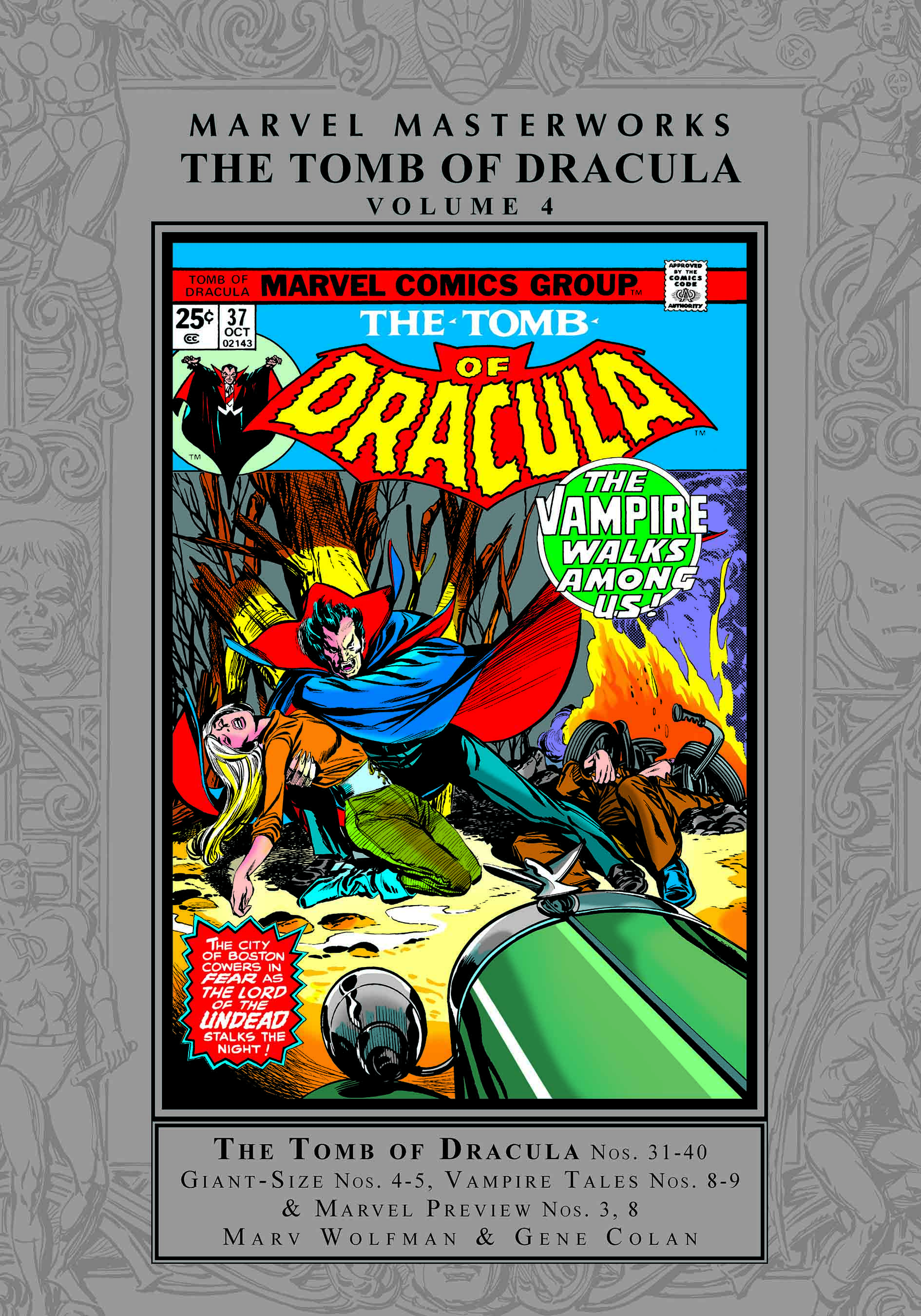 MARVEL MASTERWORKS: THE TOMB OF DRACULA VOL. 4 (Hardcover)