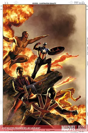 Avengers/Invaders (2008) #8 (Variant)