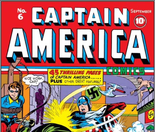 CAPTAIN AMERICA COMICS #6 COVER