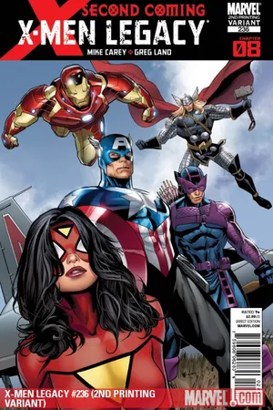 X-Men Legacy (2008) #236 (2ND PRINTING VARIANT)