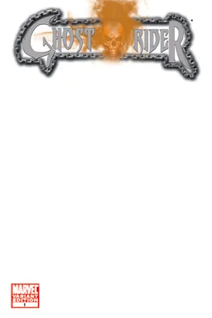 Ghost Rider (2011) #1 (Blank Cover Variant)