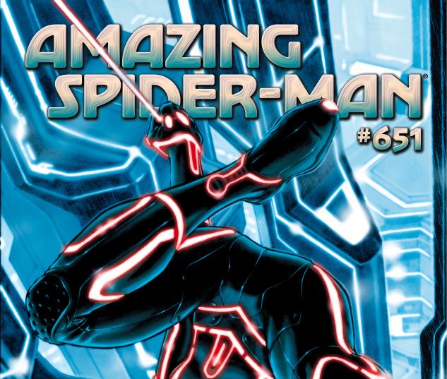 Amazing Spider-Man (1999) #651, Tron Variant