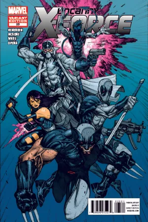 Uncanny X-Force (2010) #25 (Platt Variant)