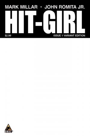Hit-Girl (2012) #1 (Blank Cover Variant)