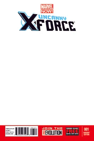 Uncanny X-Force (2013) #1 (Blank Cover Variant)