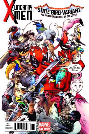 Uncanny X-Men (2013) #1 (Deadpool 53 State Bird Variant)