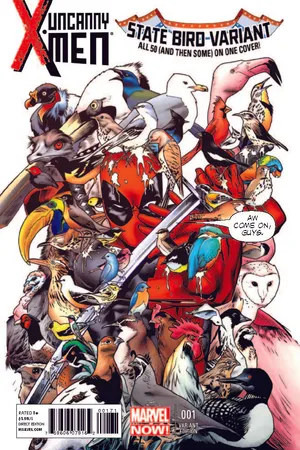Uncanny X-Men (2013) #1 (Deadpool 53 State Bird Variant)
