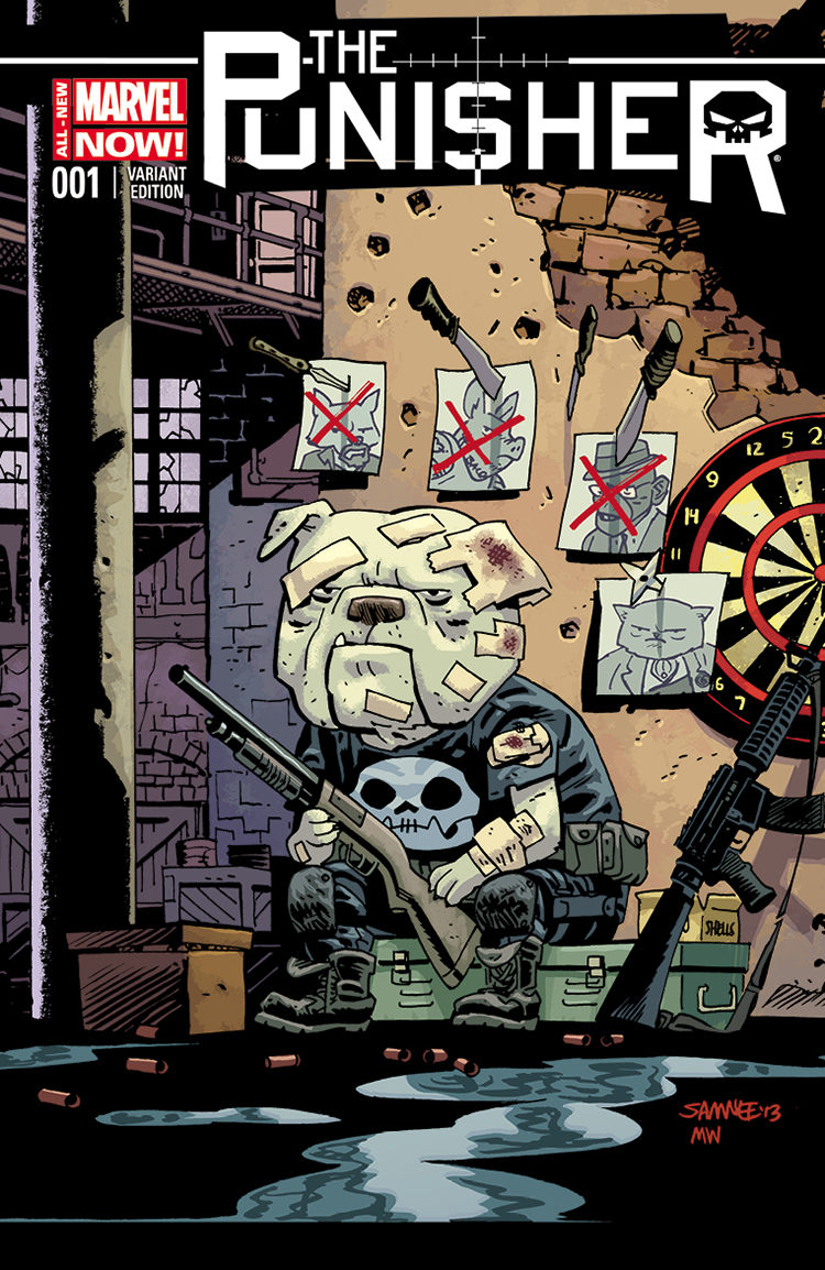 The Punisher (2014) #1, Comic Issues