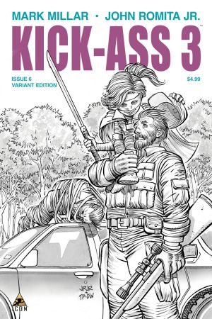 Kick-Ass 3 (2013) #6 (Jrjr Sketch Variant)