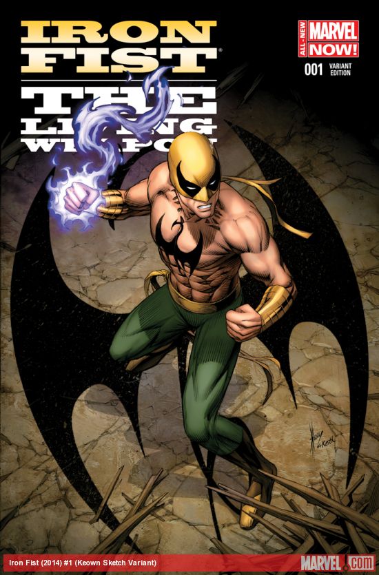 Iron Fist: The Living Weapon (2014) #1 (Keown Variant)