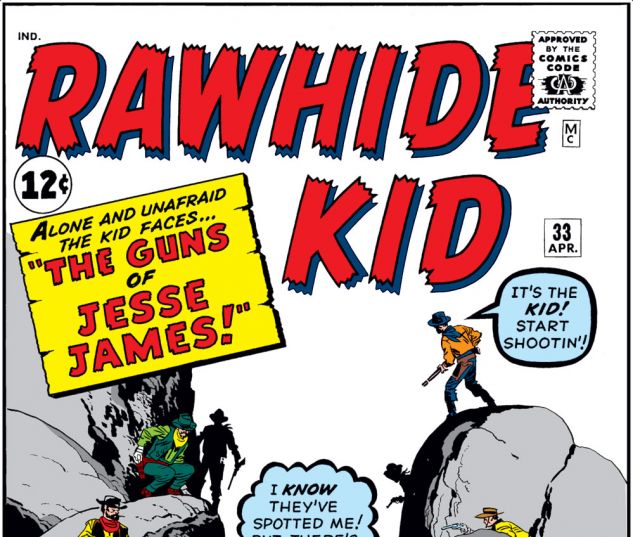 Rawhide Kid (1960) #33 Cover