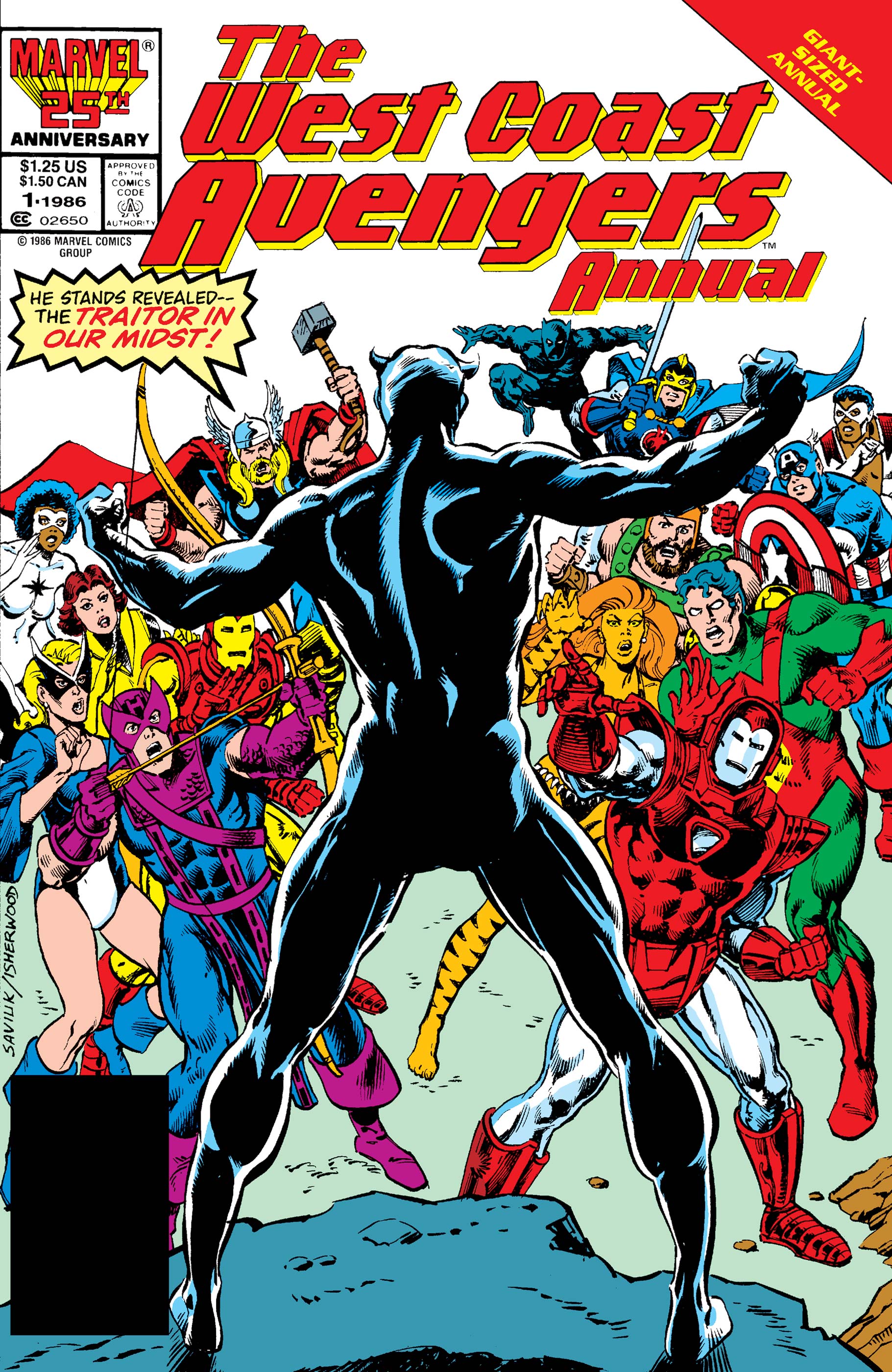West Coast Avengers Annual (1986) #1