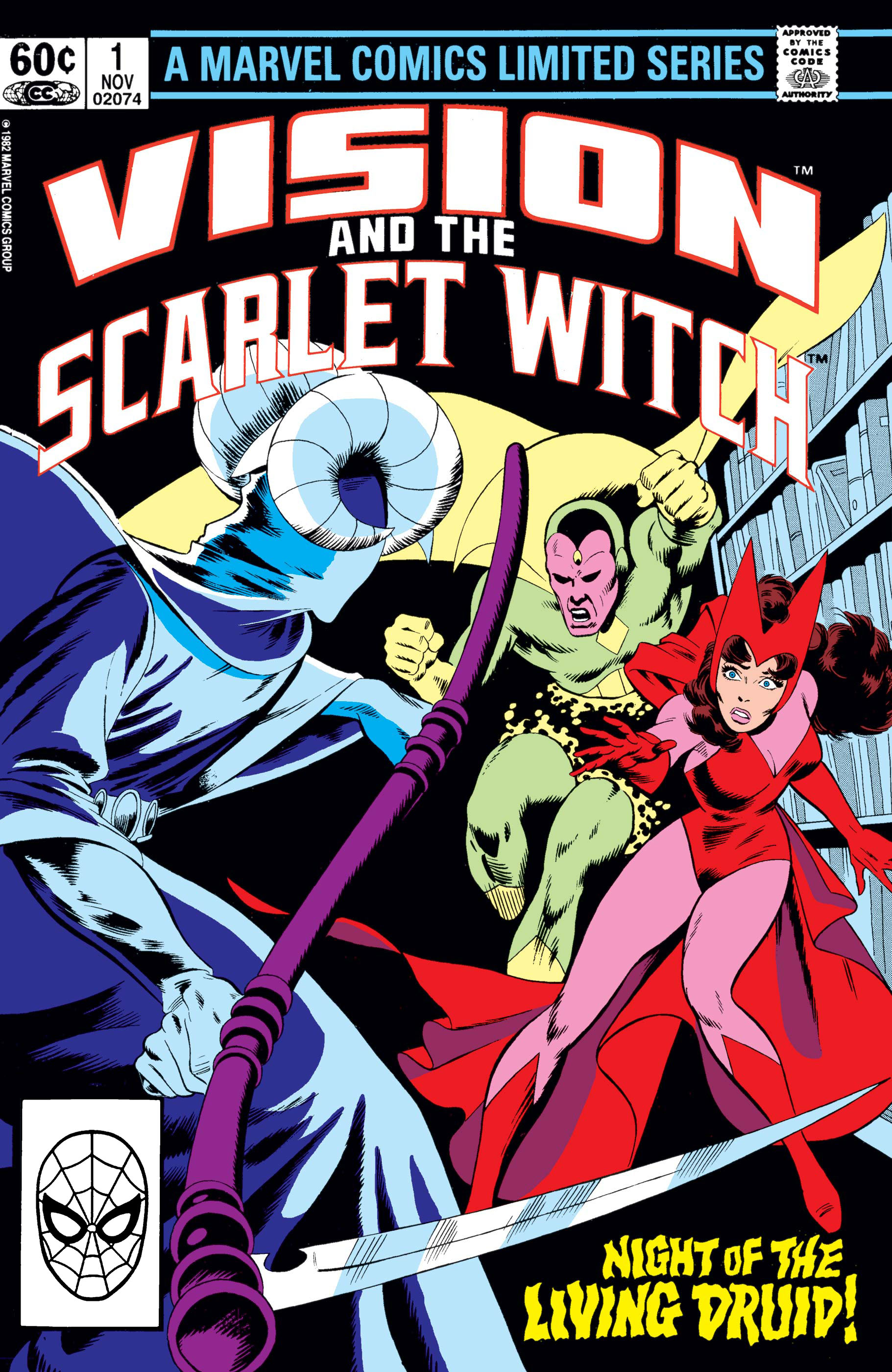 Read online The Vision and the Scarlet Witch (1985) comic - Issue #1