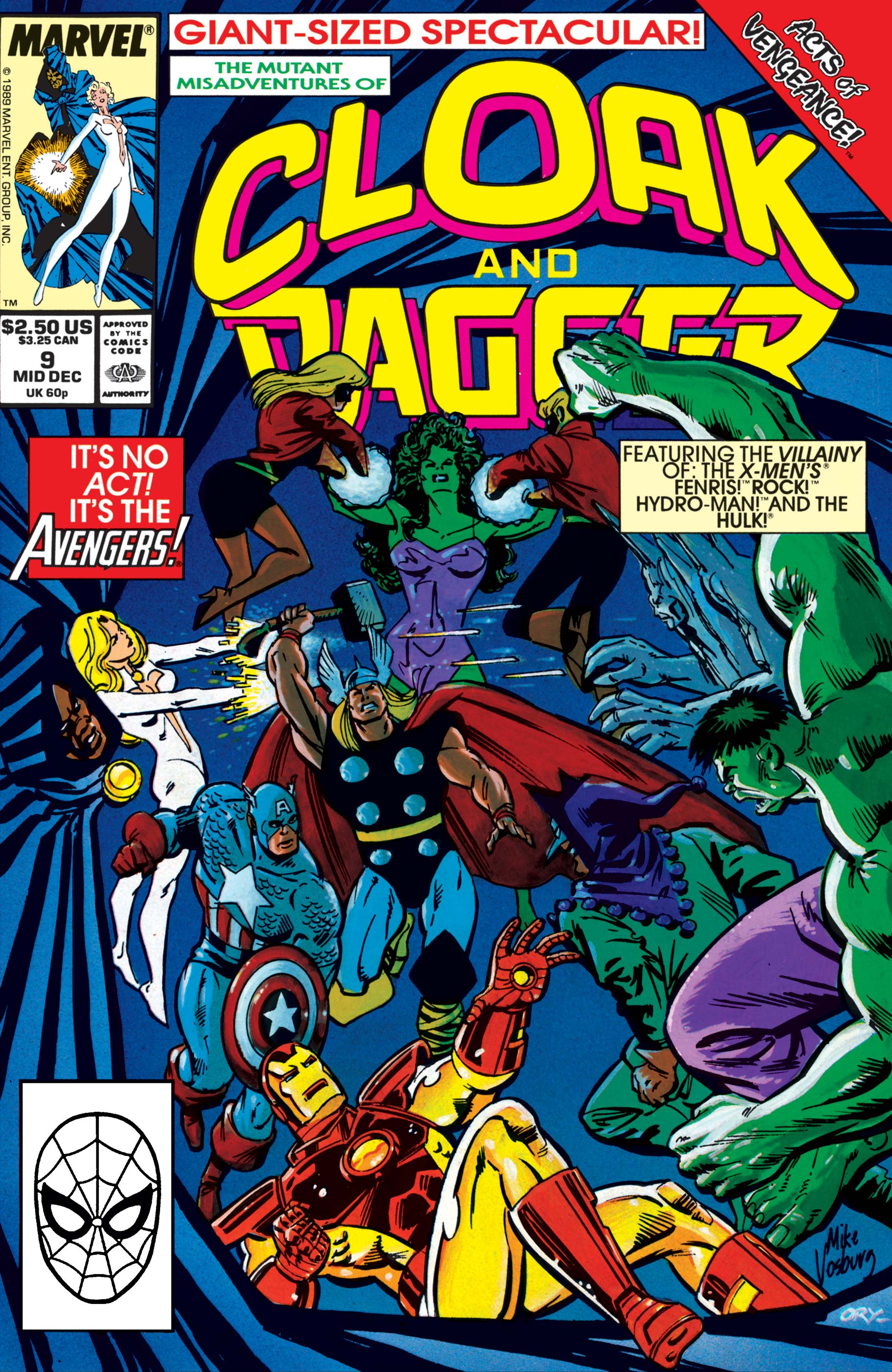 The Mutant Misadventures of Cloak and Dagger (1988) #9