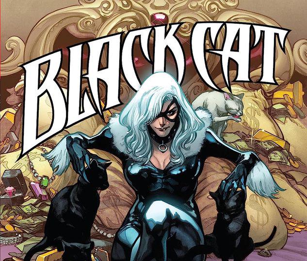 BLACK CAT BY JED MACKAY OMNIBUS HC LARRAZ COVER #1