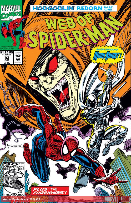 Web of Spider-Man (1985) #93