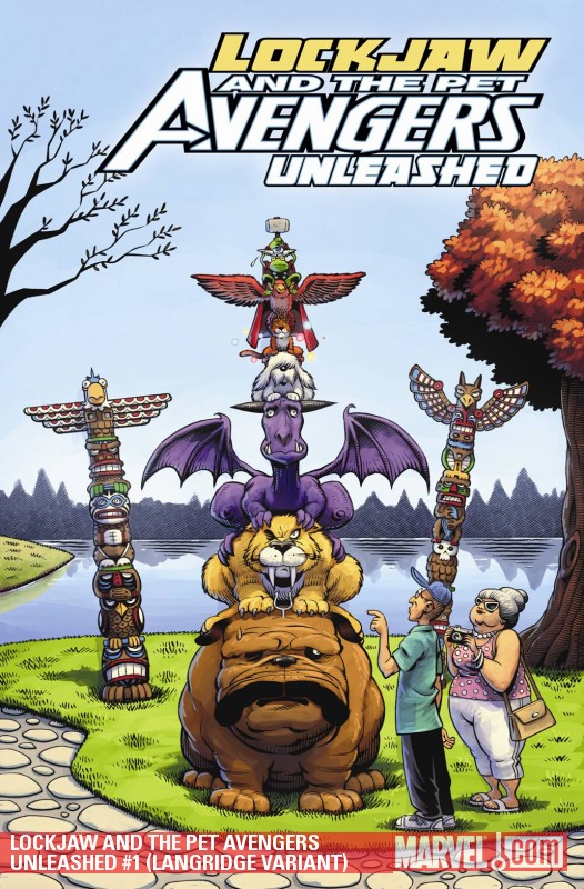 Lockjaw and the Pet Avengers Unleashed (2010) #1 (VARIANT)