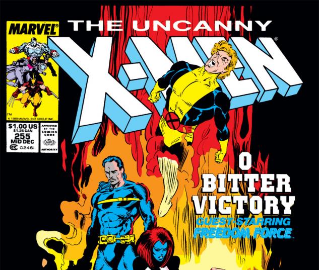 Uncanny X-Men (1963) #255 Cover