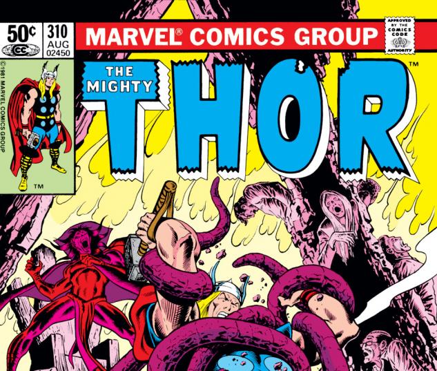 Thor (1966) #310 Cover