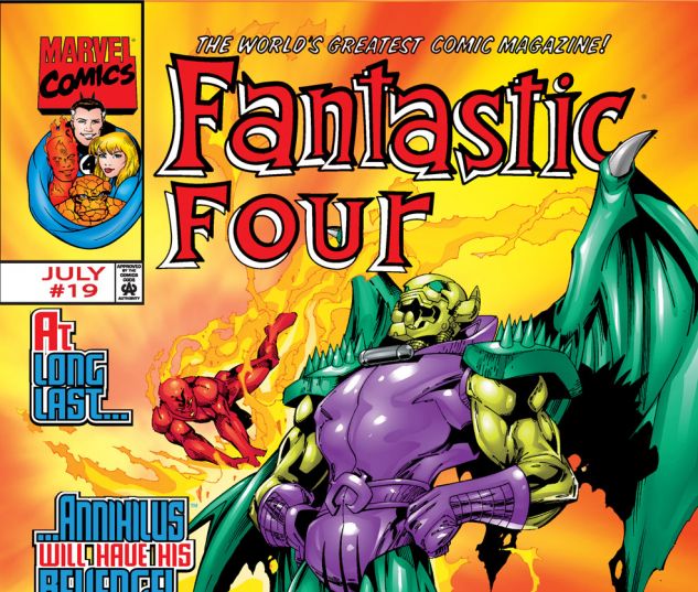Fantastic Four (1998) #19 Cover