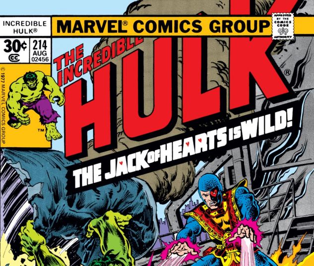 Incredible Hulk (1962) #214 Cover