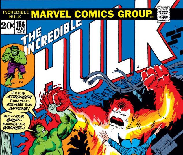 Incredible Hulk (1962) #166 Cover