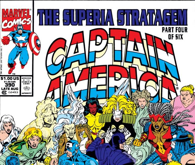 Captain America (1968) #390 Cover