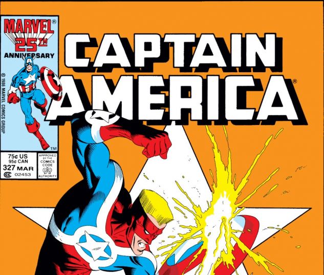 Captain America (1968) #327 Cover