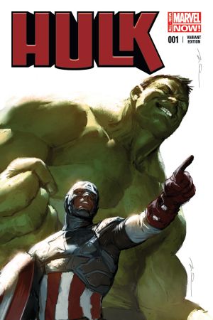 Hulk (2014) #1 (Parel Captain America Team-Up Variant)