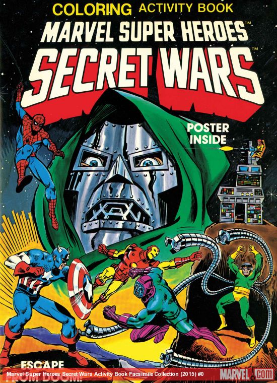 Marvel Super Heroes Secret Wars Activity Book Facsimile Collection